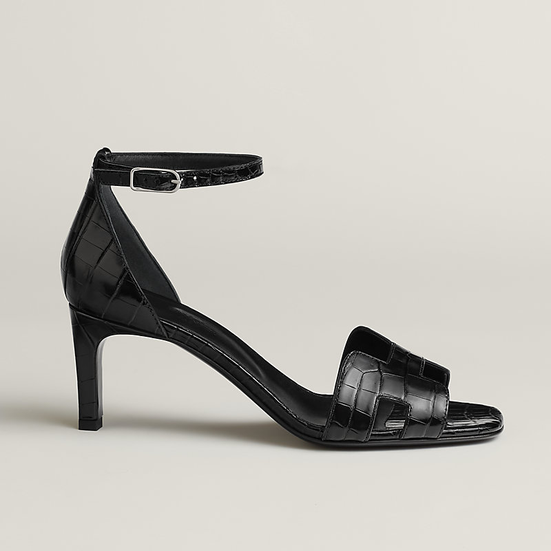 サンダル 《ジョイ》 70 - ブラック | Hermès - エルメス-公式サイト